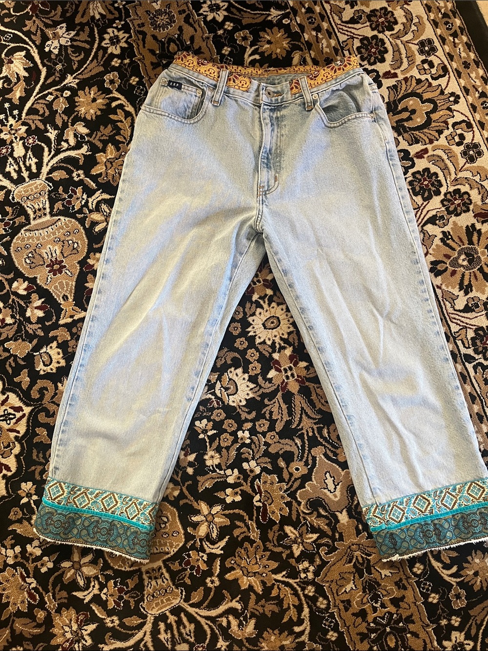 Vintage Embroidered Jeans